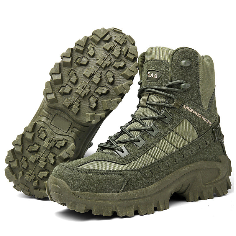🔥 Tactical Sports Boots - Waterproof & Non-Slip Grip, Reinforced Toe for Outdoor/Training/Military Use ⚡📦