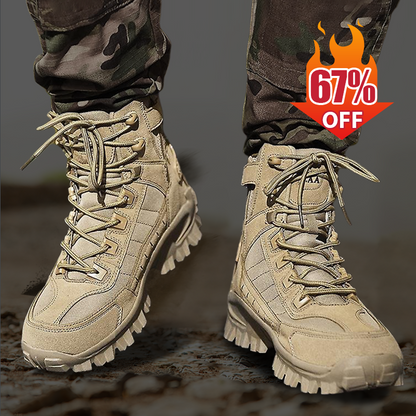 🔥 Tactical Sports Boots - Waterproof & Non-Slip Grip, Reinforced Toe for Outdoor/Training/Military Use ⚡📦