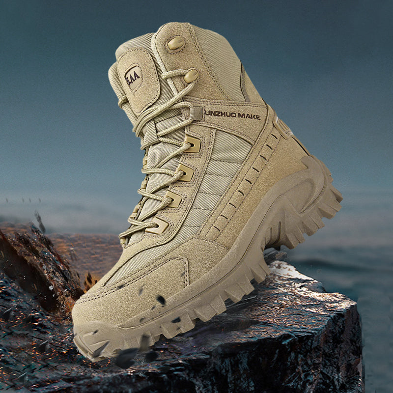 🔥 Tactical Sports Boots - Waterproof & Non-Slip Grip, Reinforced Toe for Outdoor/Training/Military Use ⚡📦