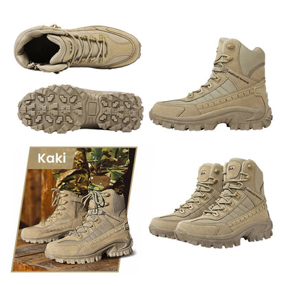 🔥 Tactical Sports Boots - Waterproof & Non-Slip Grip, Reinforced Toe for Outdoor/Training/Military Use ⚡📦
