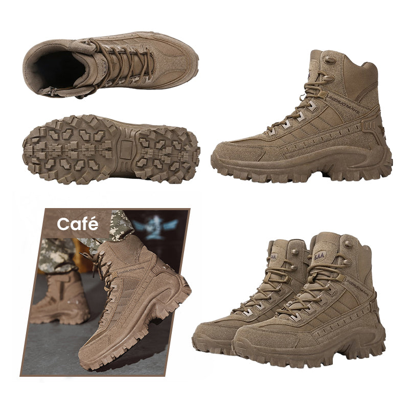 🔥 Tactical Sports Boots - Waterproof & Non-Slip Grip, Reinforced Toe for Outdoor/Training/Military Use ⚡📦