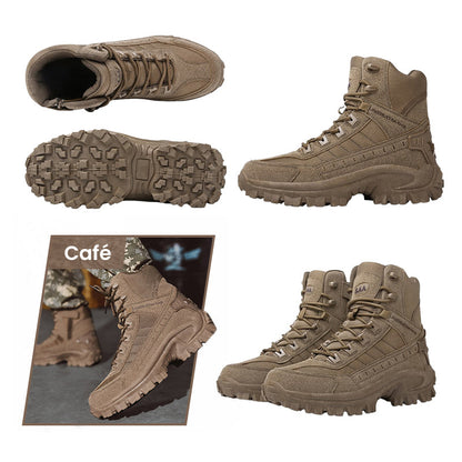 🔥 Tactical Sports Boots - Waterproof & Non-Slip Grip, Reinforced Toe for Outdoor/Training/Military Use ⚡📦