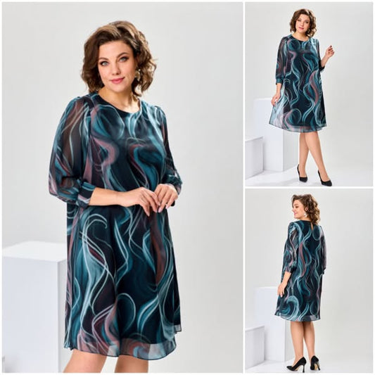 👗Femei la modă respirabil rochie vrac