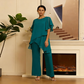 💝Moda de vara Chiffon doamnelor Plus Dimensiune două piese Set