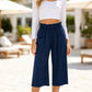 💫 Pantaloni lungi de zi din in pentru femei