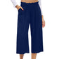 💫 Pantaloni lungi de zi din in pentru femei