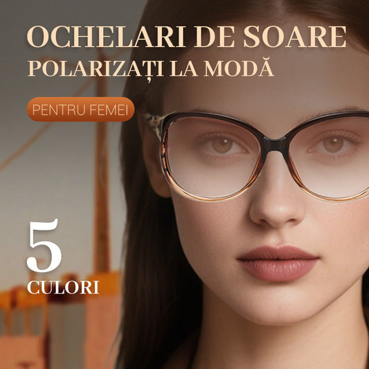 🌤️ Ochelari de soare cu rame mari pentru femei
