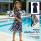 Rochie din șifon cu imprimeu floral
