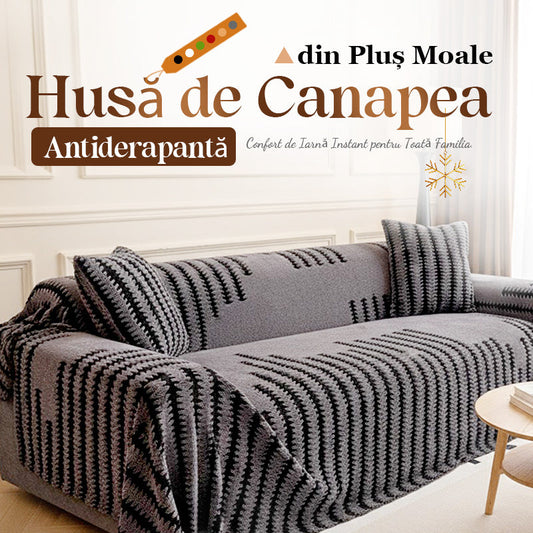 🛋️ Husa de canapea moale, anti-alunecare