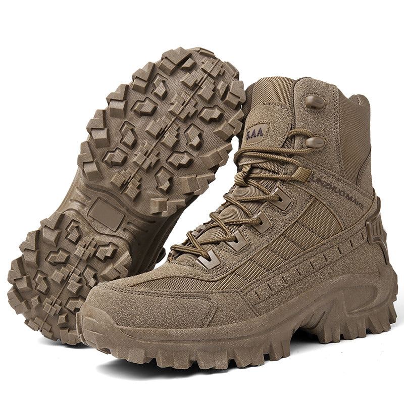 🔥 Tactical Sports Boots - Waterproof & Non-Slip Grip, Reinforced Toe for Outdoor/Training/Military Use ⚡📦