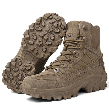 🔥 Tactical Sports Boots - Waterproof & Non-Slip Grip, Reinforced Toe for Outdoor/Training/Military Use ⚡📦
