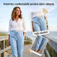 💓Pantaloni casual din bumbac și in pentru femei👖