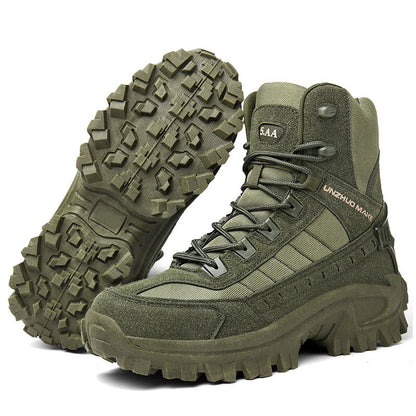 🔥 Tactical Sports Boots - Waterproof & Non-Slip Grip, Reinforced Toe for Outdoor/Training/Military Use ⚡📦