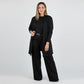 ⏰Set elegant din 3 piese, incluzând cardigan lung, top și pantaloni💞