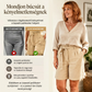 👗Set de top cu decolteu în V și pantaloni scurți pentru femei