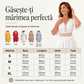 Rochie elegantă cu decolteu în V și detalii cu dantelă decupată