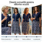 ✨【S-4XL】💐Model floral Rochii din două piese pentru femei