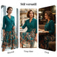 Rochie de damă la modă în culori contrastante