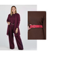 ⏰Set elegant din 3 piese, incluzând cardigan lung, top și pantaloni💞