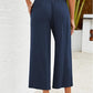 💫 Pantaloni lungi de zi din in pentru femei