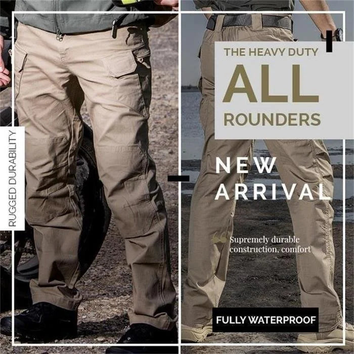 🎖️Multi-purpose Tactical Pants for Men 🏕️💪 Ultimate Durability & 8 Pockets, Ideal for Hiking, Work, Daily Wear. Get Yours!