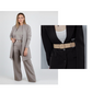 ⏰Set elegant din 3 piese, incluzând cardigan lung, top și pantaloni💞