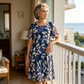 Rochie din șifon cu imprimeu floral