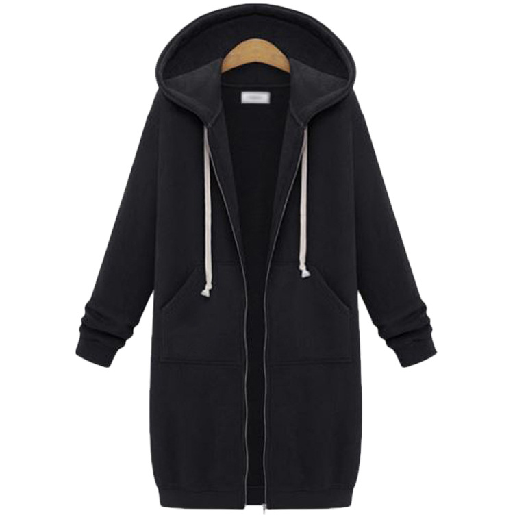 🔥✨Women's Casual Zip up Fleece Hoodies Tunic Sweatshirt