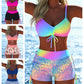 🌈Set de bikini cu imprimeu