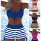 🌈Set de bikini cu imprimeu