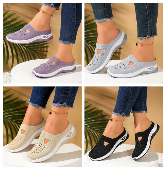 👟🌬️ Pantofi casual pentru femei, confortabili și respirabili