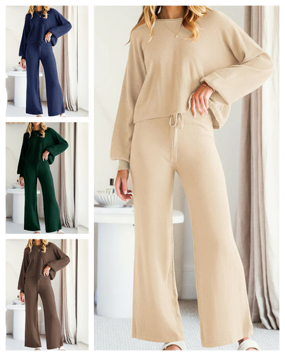 ⏳Time-Limited Special⏰Elegant 3-piece set including long cardigan, top and pants💞
