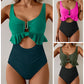 Costum de baie sexy dintr-o singură piesă pentru femei cu mărime mare