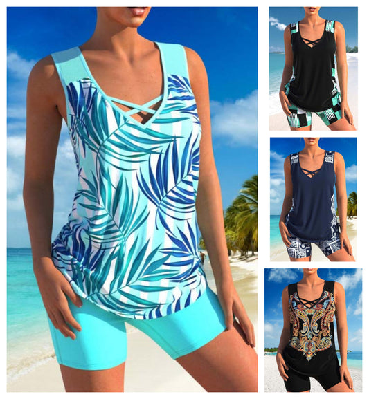 🏖️✨ Set de două piese de costum de baie la modă pentru femei