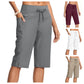 👖  Pantaloni casual pentru femei, cu lungime de trei sferturi