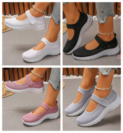 ✨ Adidași confortabili cu platformă și curea reglabilă