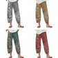 Pantaloni pentru femei cu imprimeu floral vintage, croi evazat
