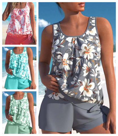 🏖️Costum de baie pentru femei din două piese cu imprimeu