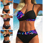 🌺👙 Costum de baie bikini cu imprimeu senzual