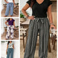 Set casual cu imprimeu pentru femei