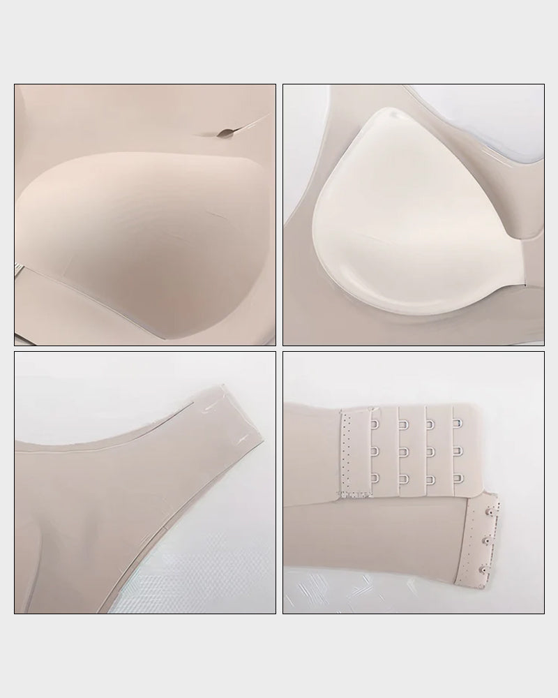 ⚡ Front-Close Cross-Back Support Bra – Wireless Comfort & All-Day Support 💕