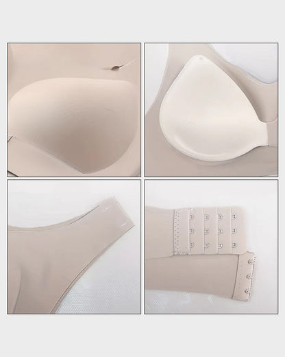 ⚡ Front-Close Cross-Back Support Bra – Wireless Comfort & All-Day Support 💕