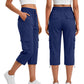 👖 👖 Pantaloni Capri Cargo Casual pentru Femei