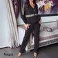 Set 2 piese casual de culoare solidă