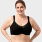 💐Elegáns, áttetsző, teljes fedésű, plus size női melltartó
