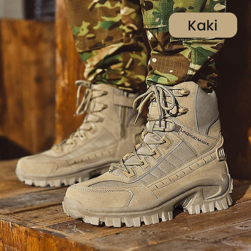 🔥 Tactical Sports Boots - Waterproof & Non-Slip Grip, Reinforced Toe for Outdoor/Training/Military Use ⚡📦