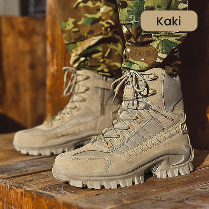 🔥 Tactical Sports Boots - Waterproof & Non-Slip Grip, Reinforced Toe for Outdoor/Training/Military Use ⚡📦