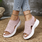 👡🌬️ Sandale cu platformă tricotate și respirabile pentru femei – Ușoare și moi ✨