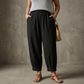 👖 Pantaloni lungi casual din bumbac și in pentru femei