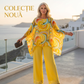 💞Set colorat de vară pentru femei din sifon colorat din 2 piese